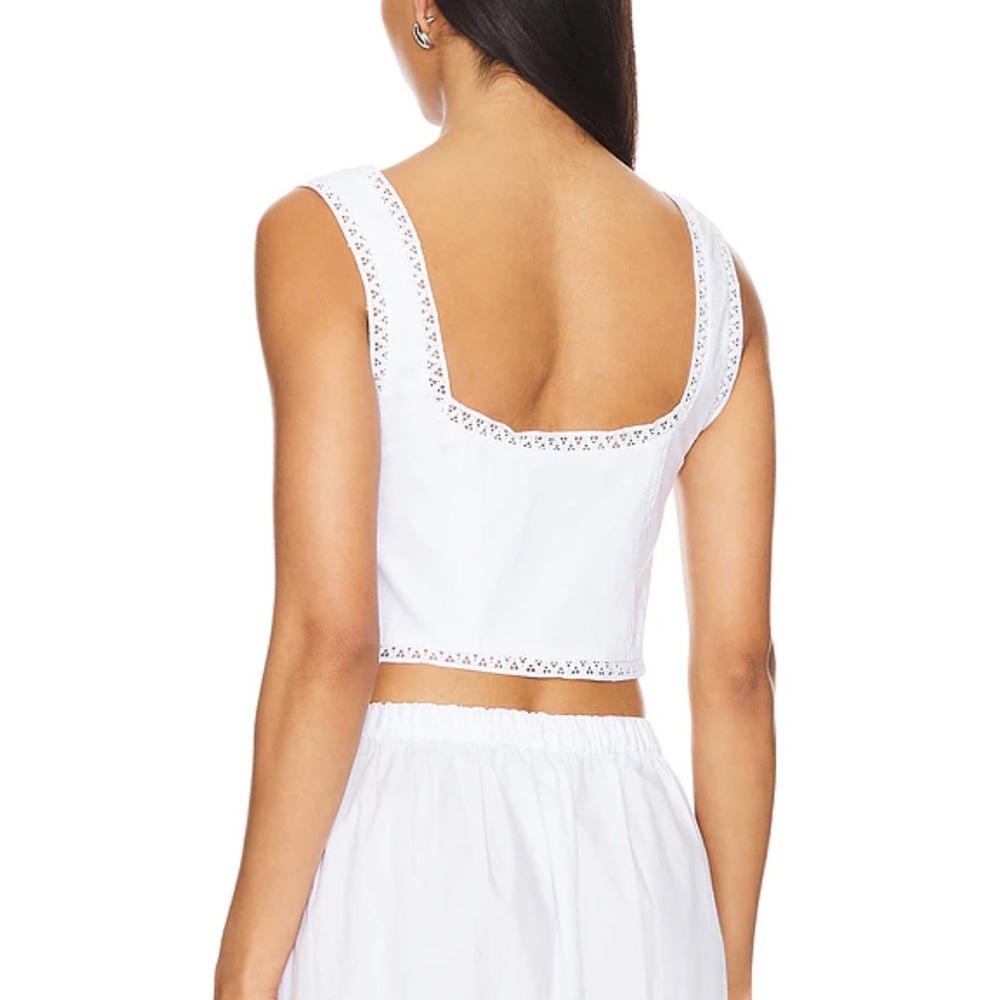 MAJORELLE Kismet Top in Ivory - Picture 3 of 4